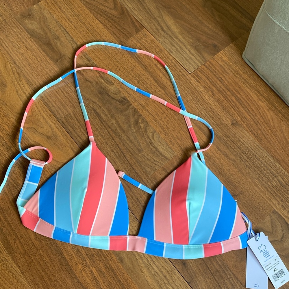 Brand new beautiful southern tide XL bikini top